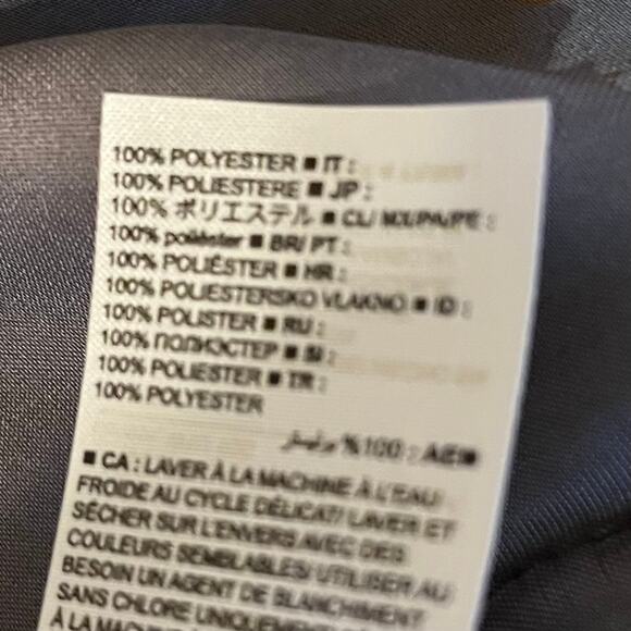 Banana Republic Satin Floral Blouse in Gray and Pink Size XL - Picture 9 of 9